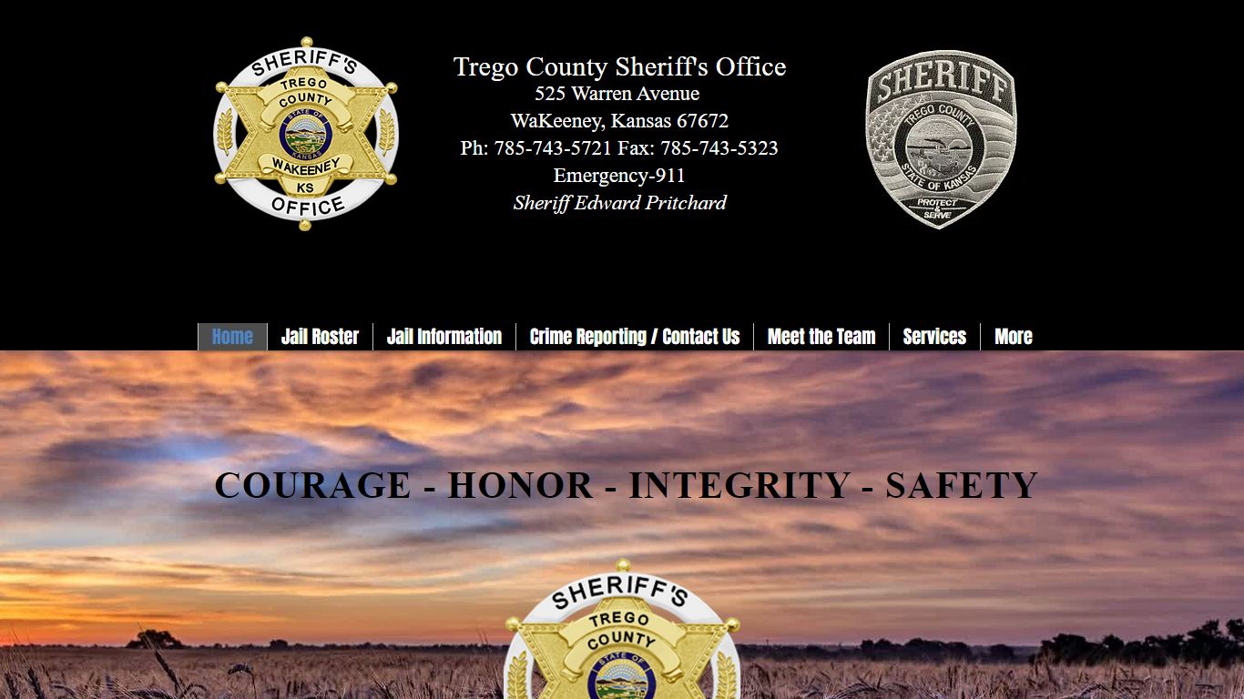 Public Safety| Trego County Sheriff | WaKeeney